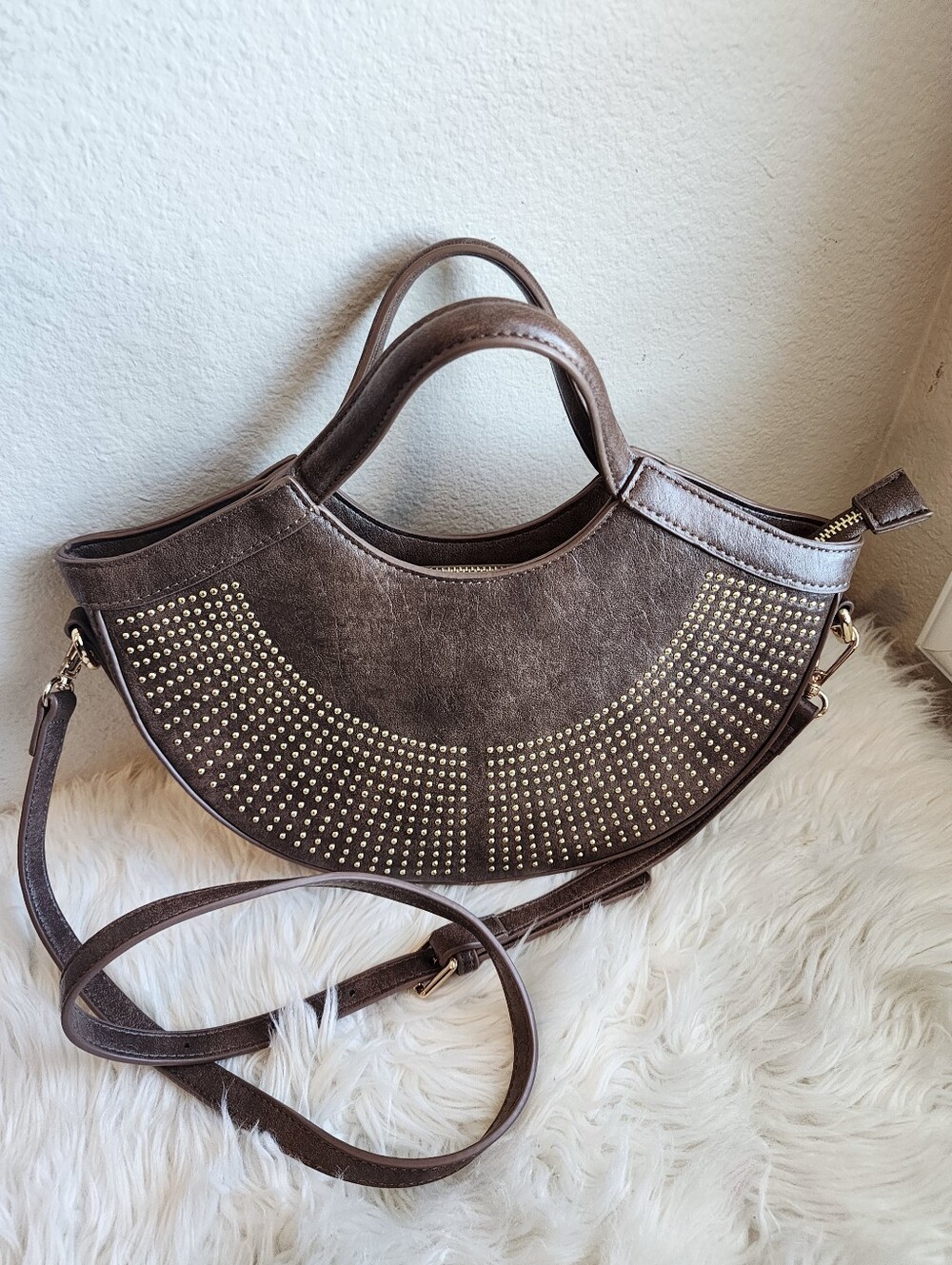 MELIE BIANCO KAYLEE RECYCLED VEGAN LEATHER NWOT SHOULDER OR CROSSBODY - Picture 13 of 16